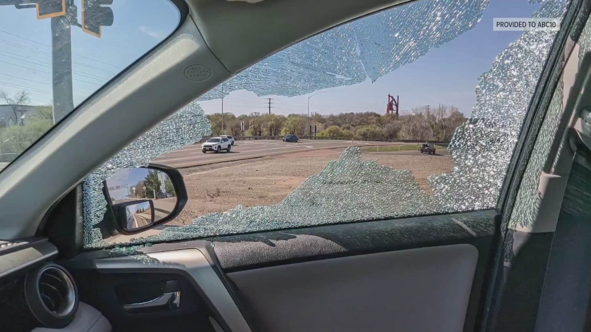 A growing number of people say their car windows were cracked traveling along a stretch Interstate 80 near the Atlantic exit.