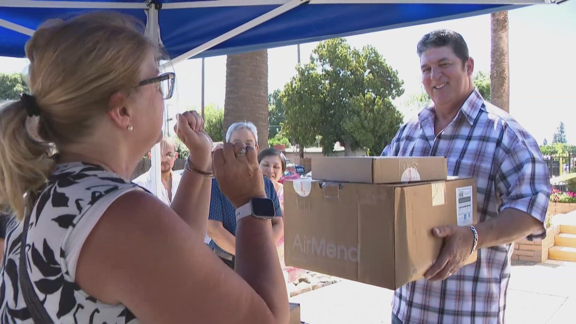 Yolo Solano Air Quality Management District gives away free air purifiers  ahead of peak wildfire season