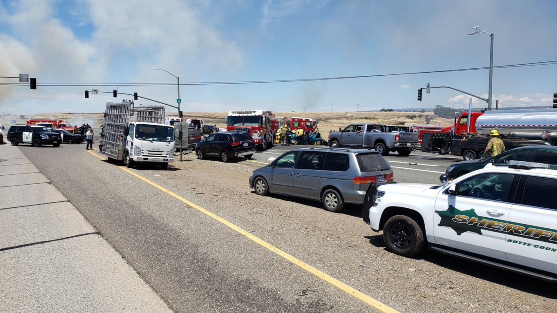 Portion Of Highway 99 Closed Due To Major Crash | Abc10.com