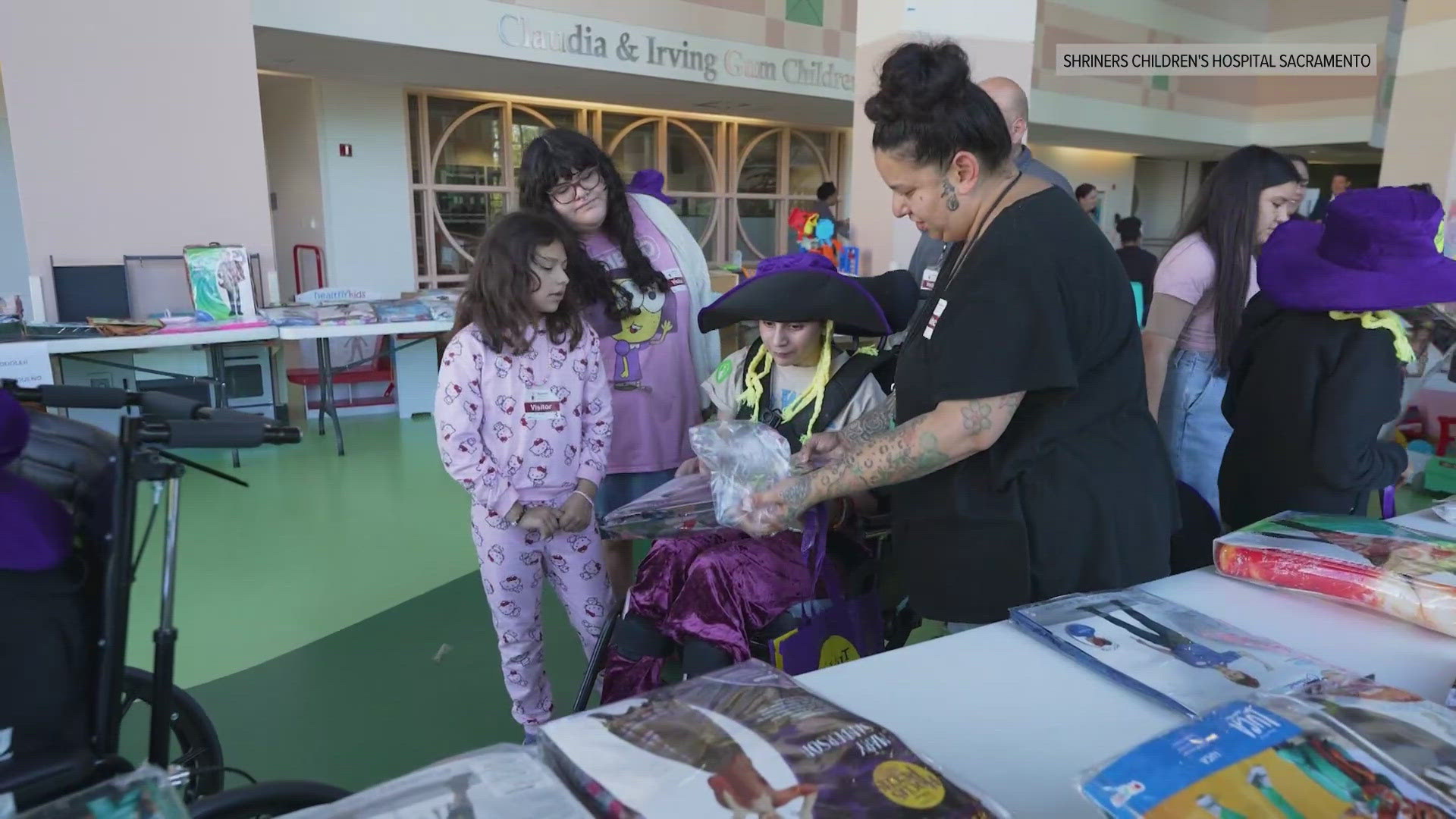 Patients at Shriners Hospital in Sacramento get into the Halloween spirit. Here's how you can help.