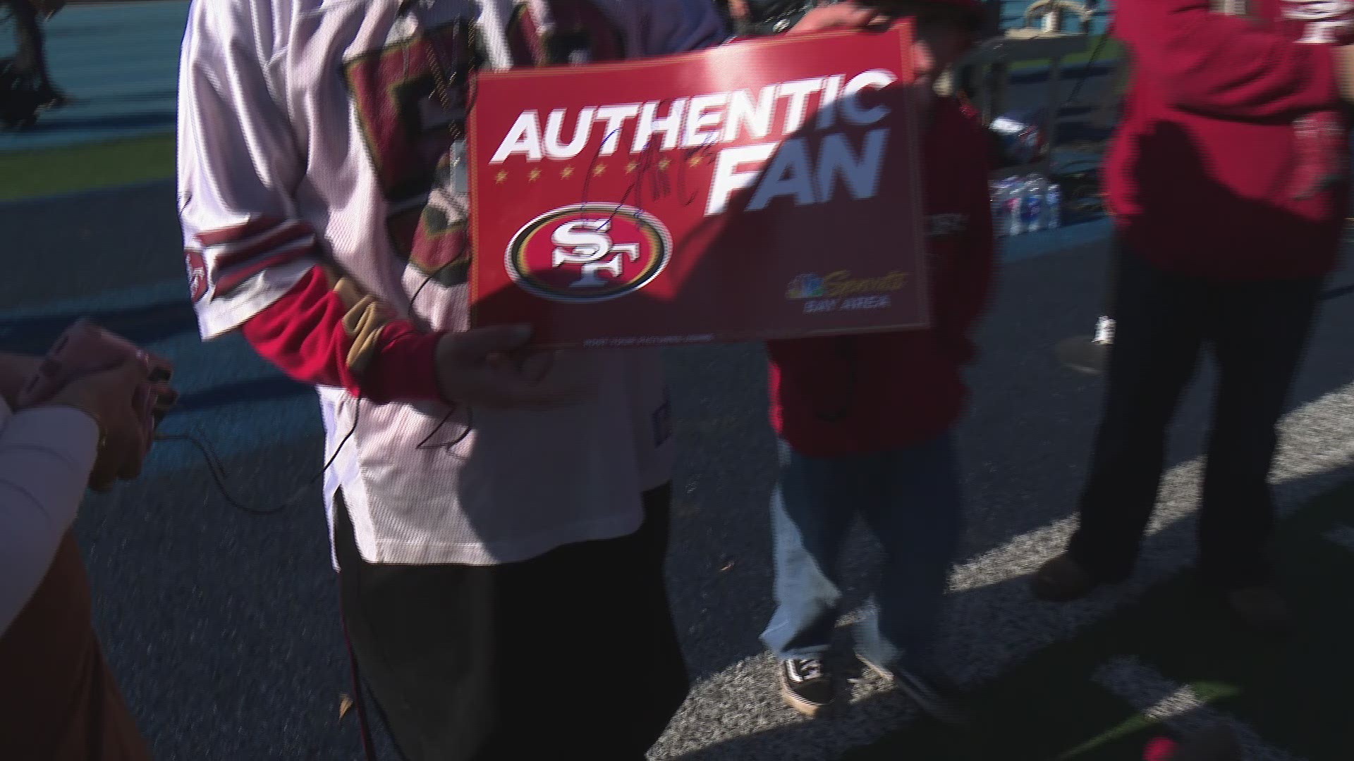 Football fans in Paradise and Chico got a special treat Sunday as the San Francisco 49ers hosted the last pregame and postgame of the season at Pleasant Valley High School.