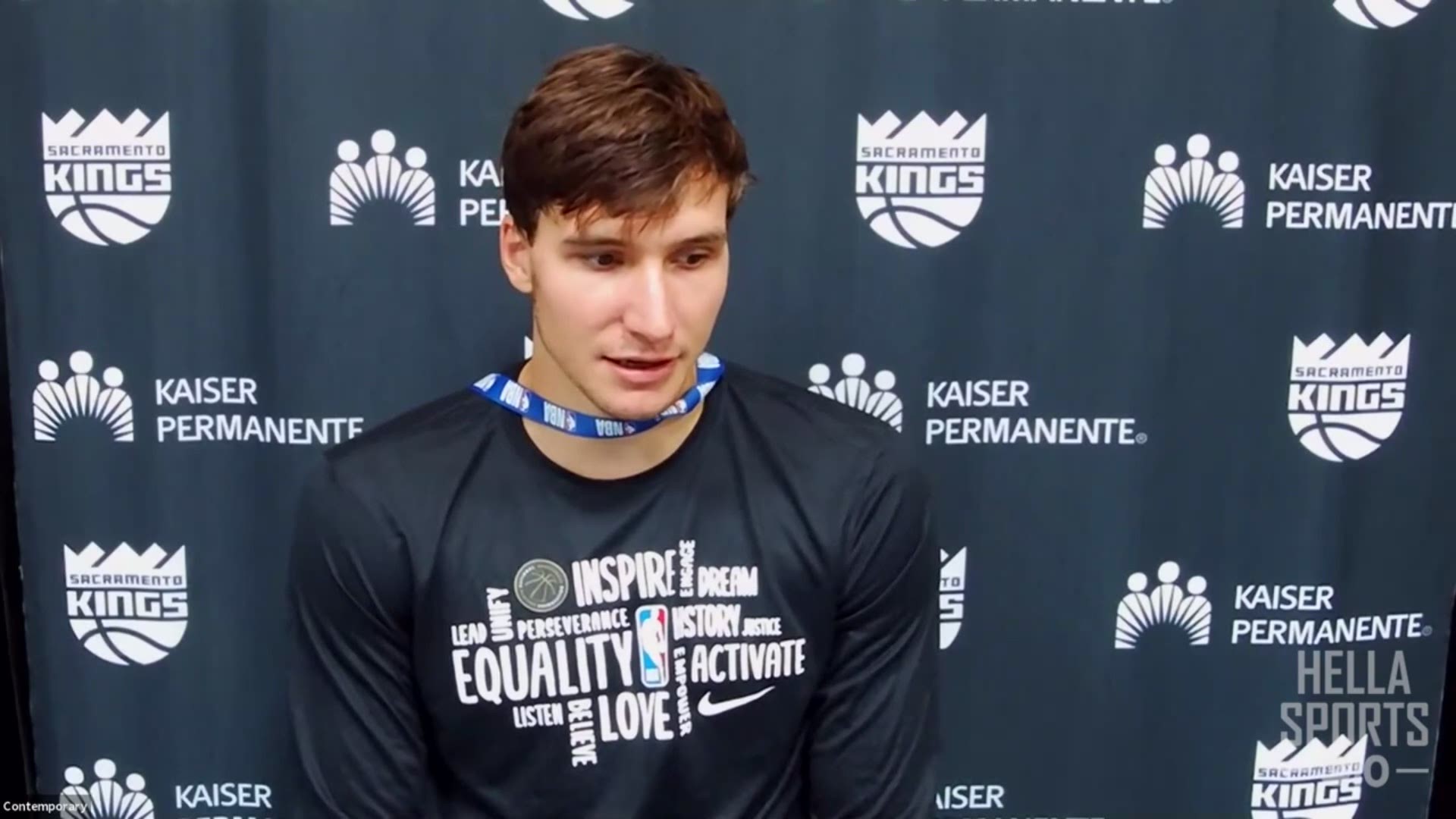 Kings guard Bogdan Bogdanovic talks about progressions made in Orlando training camp, his new passion for golf, NBA social justice message & missing Sacramento fans.