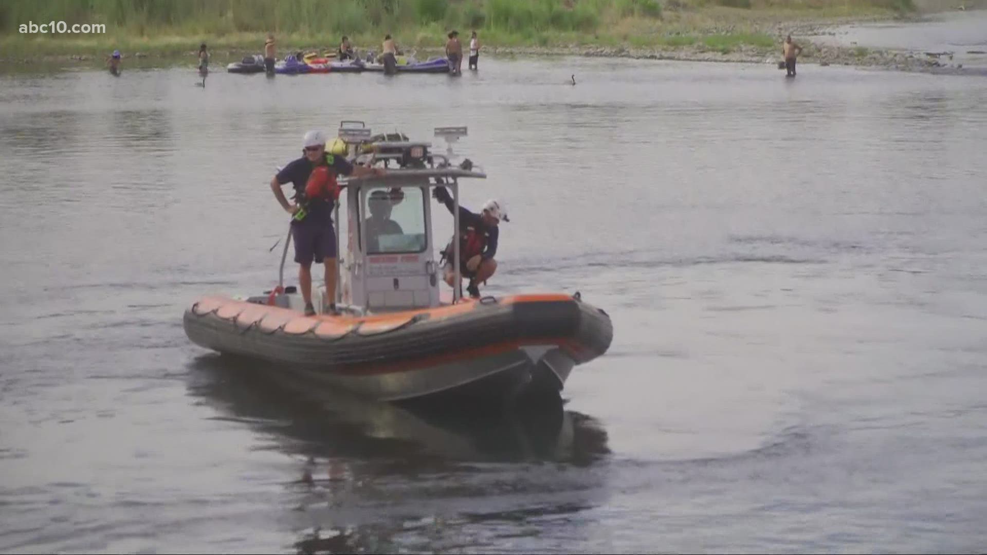 Officials are urging people to be cautious when swimming in Sacramento's waterways.