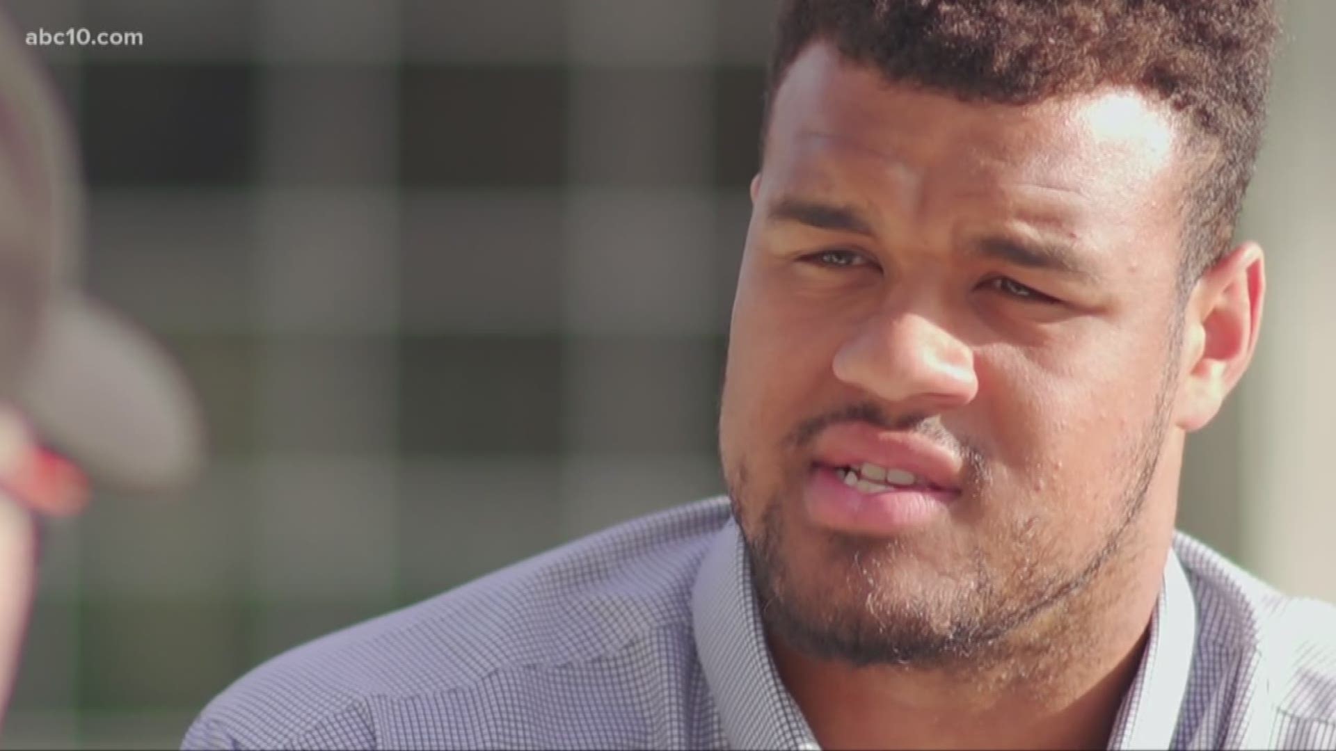 Arik Armstead is a menacing defensive lineman for the San Francisco 49ers. But because of his numerous charitable efforts here in his hometown of Sacramento, he's known as the football player with the big smile and even a bigger heart.