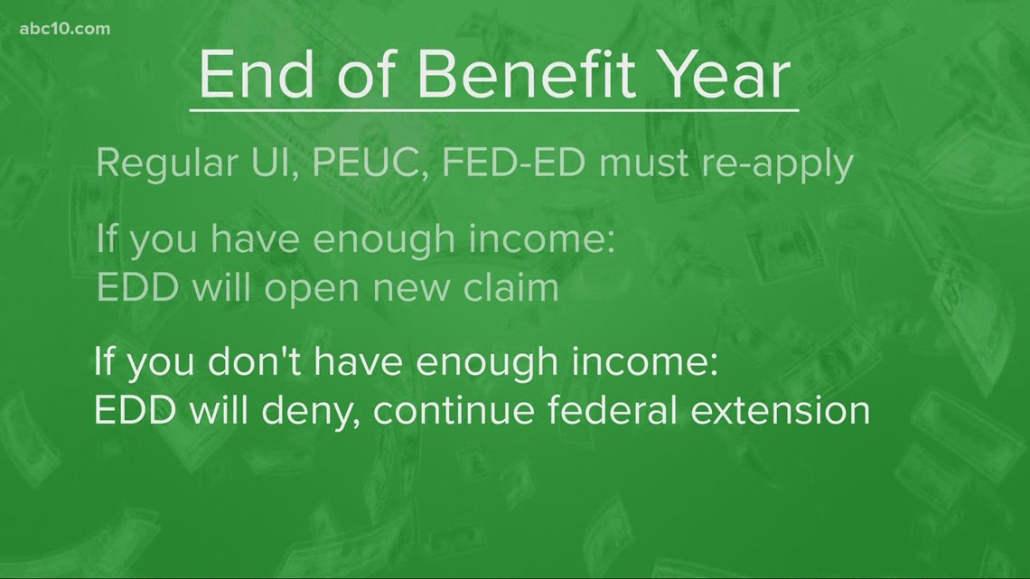 EDD end of benefit year what you need to know Dollars and Sense