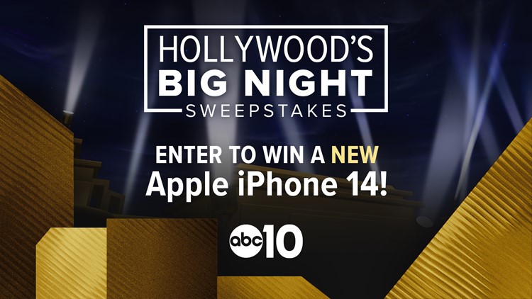 Hollywood's Biggest Night Contest - Enter to win an iPhone14!