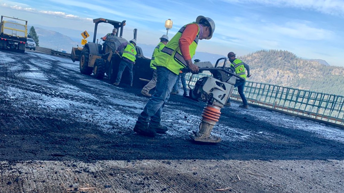 Highway 50's Echo Summit bridge reopening on Sunday