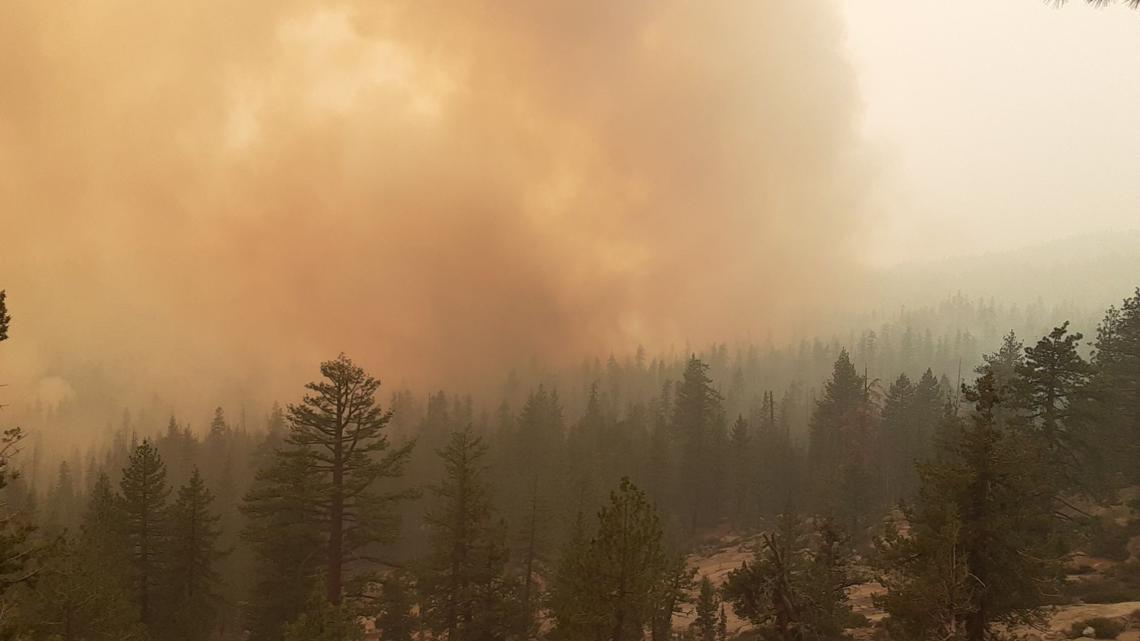 Sierra Nevada Wildfires Drive Visitors Away 