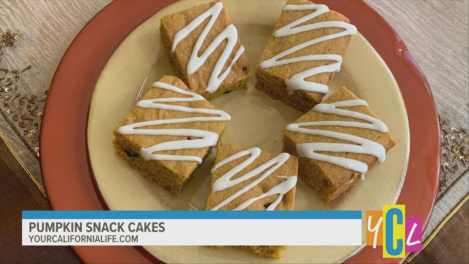 Start off the season with a pumpkin spice inspired recipe. Celebrity Chef, Christy Rost, gives us the details on her pumpkin snack cakes.