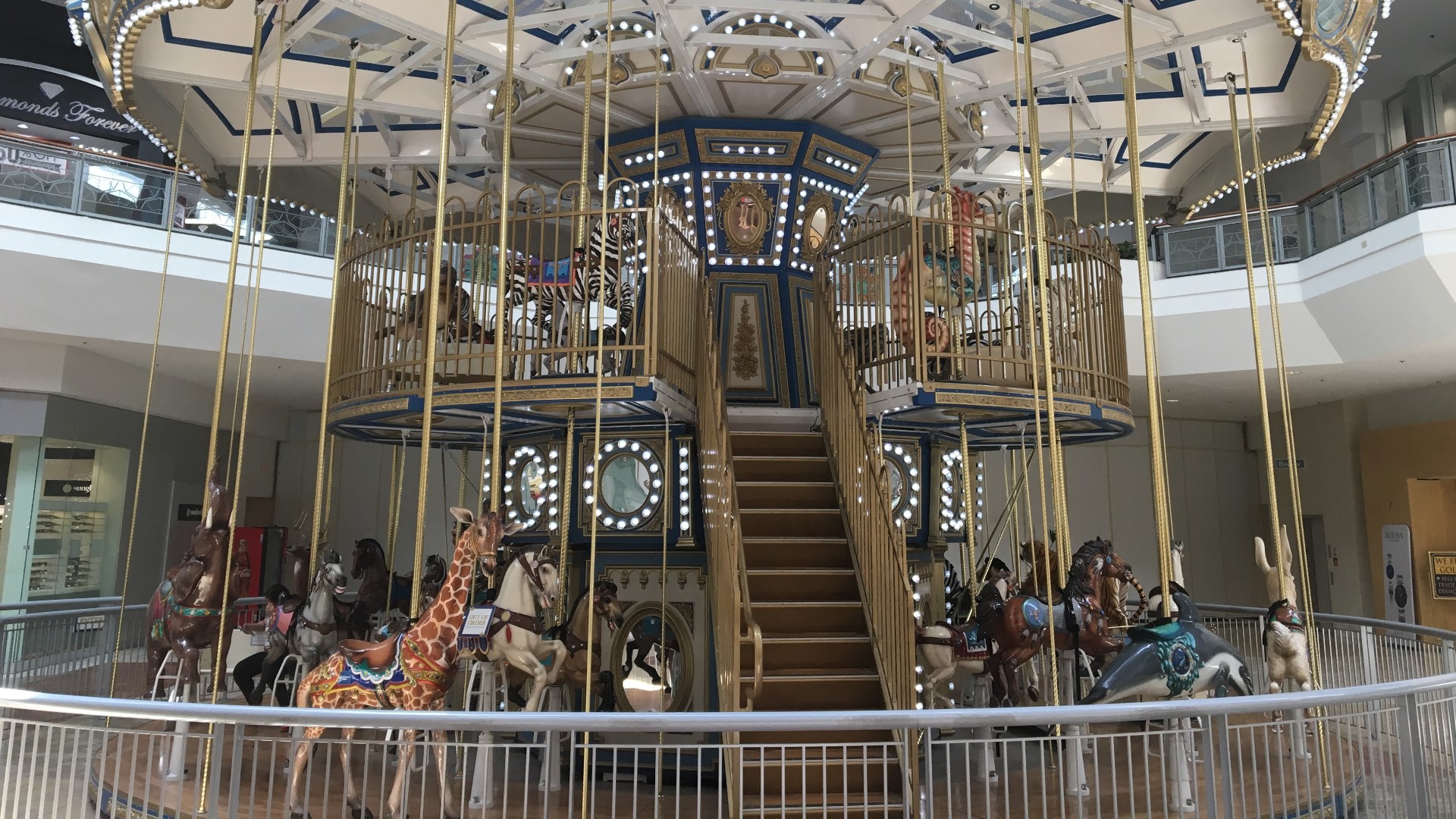 It's been a fixture in the Solano Town Center mall for more than a decade, but now the Fun Time Carousel has less than a week left before it's gone for good.