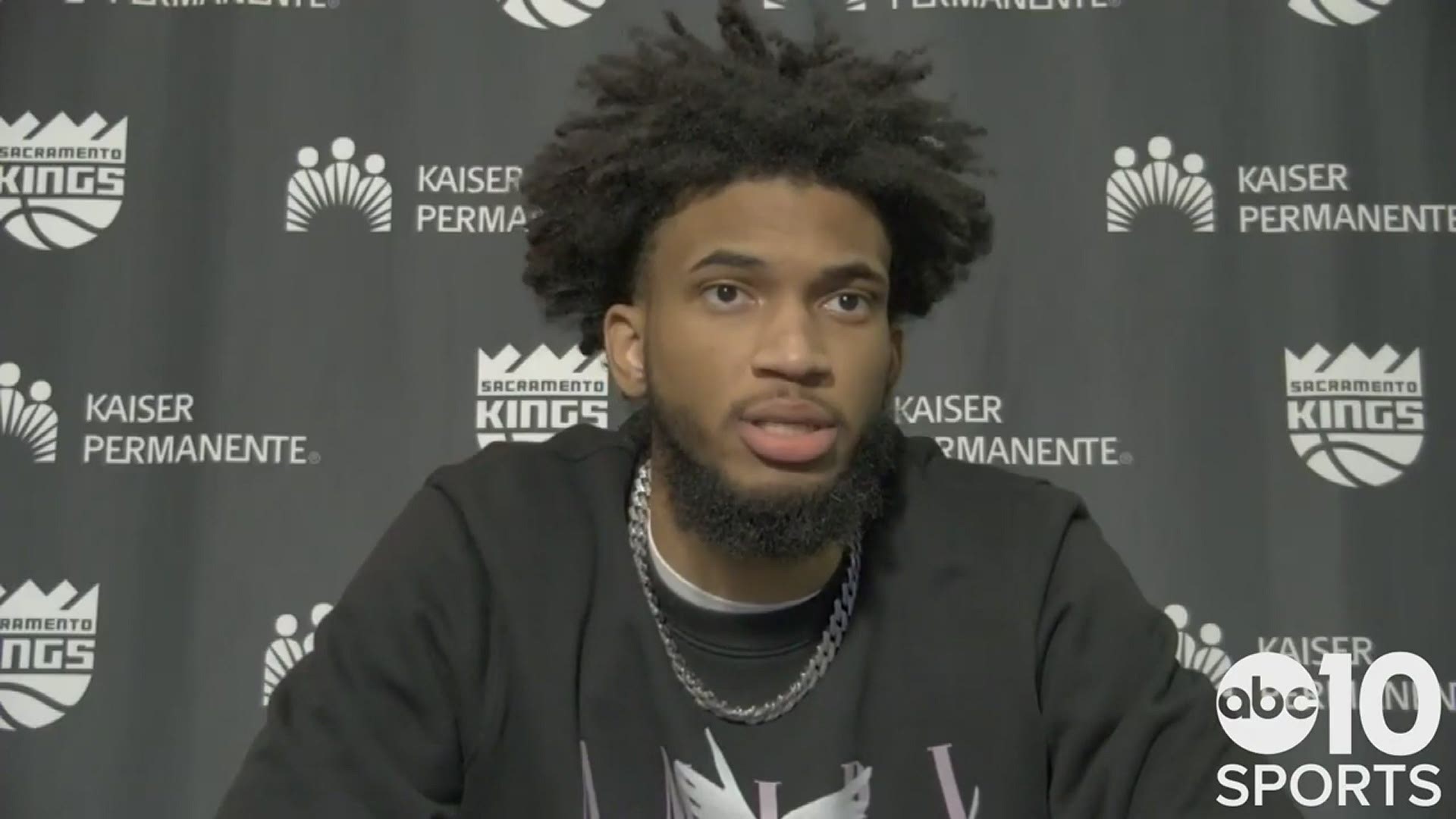 Kings F/C Marvin Bagley III talks about Wednesday's 123-120 win over a short-handed Lakers team in Sacramento and performances from Buddy Hield and Cory Joseph.