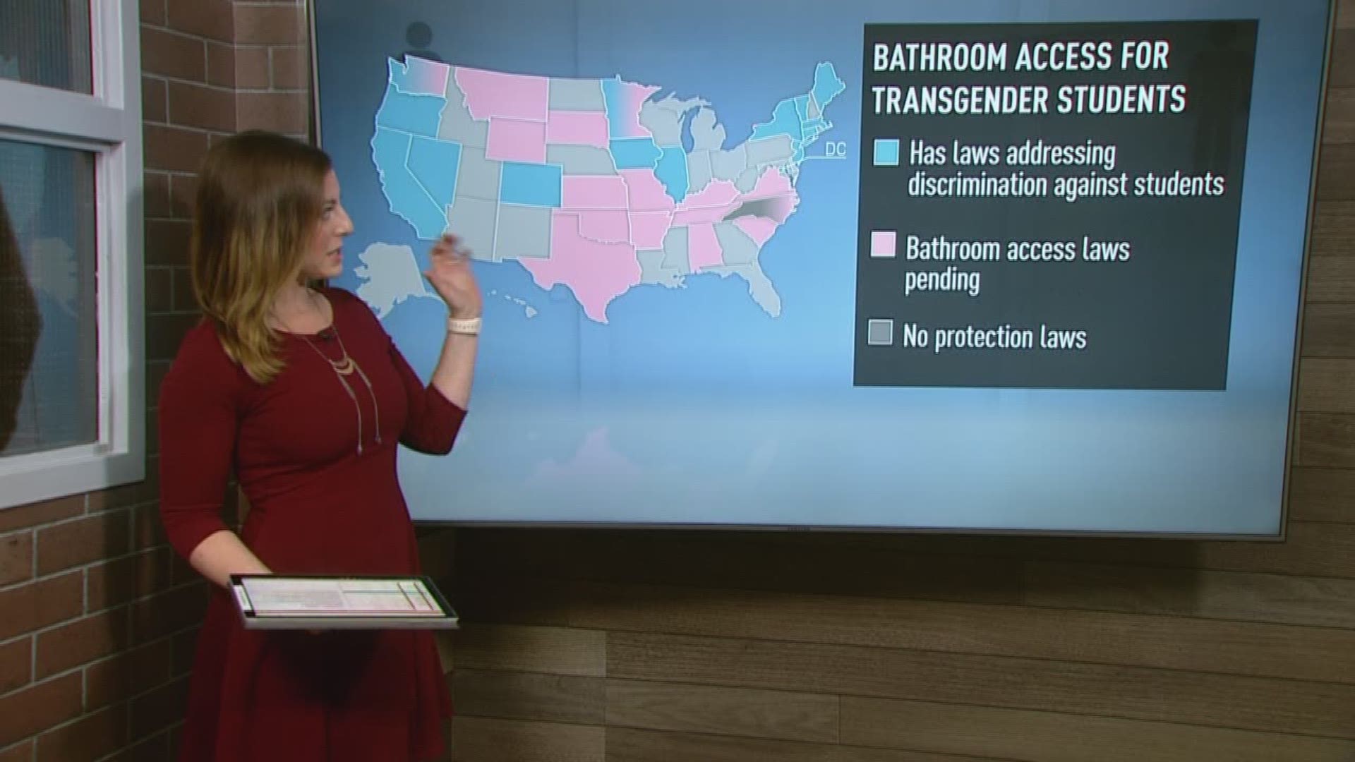 Transgender Bathroom Laws In Us Schools Abc10com