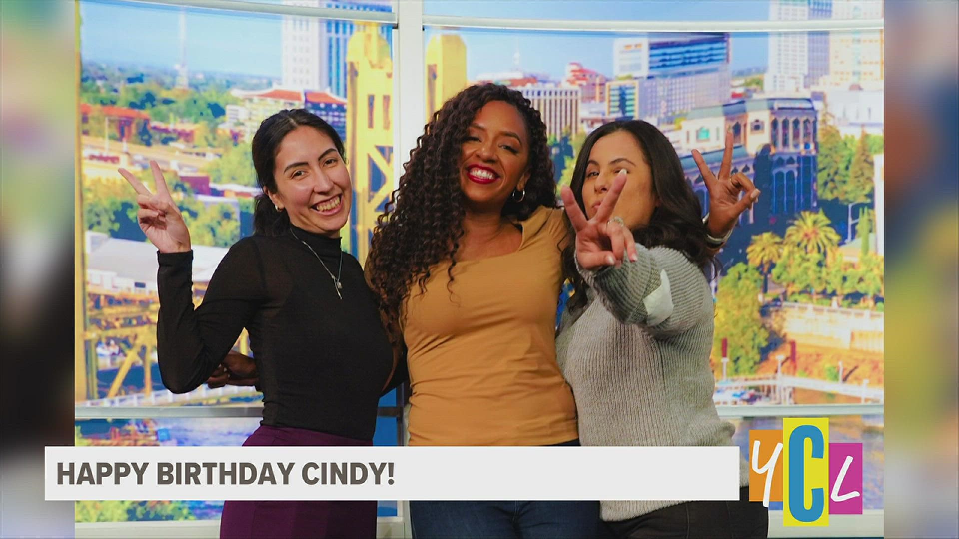 We wish the Your California Life Production Producer, Cindy Rodriguez a very happy birthday today! Have fun celebrating and we're happy to have you on our team!