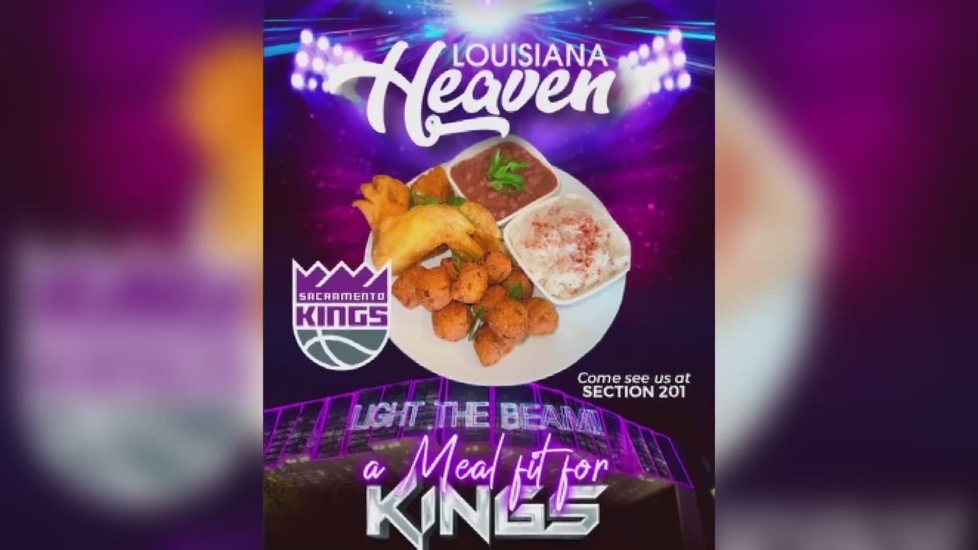 Louisiana Heaven in South Sacramento is officially the first Black-owned restaurant to serve food at Golden One Center during the NBA playoffs.
