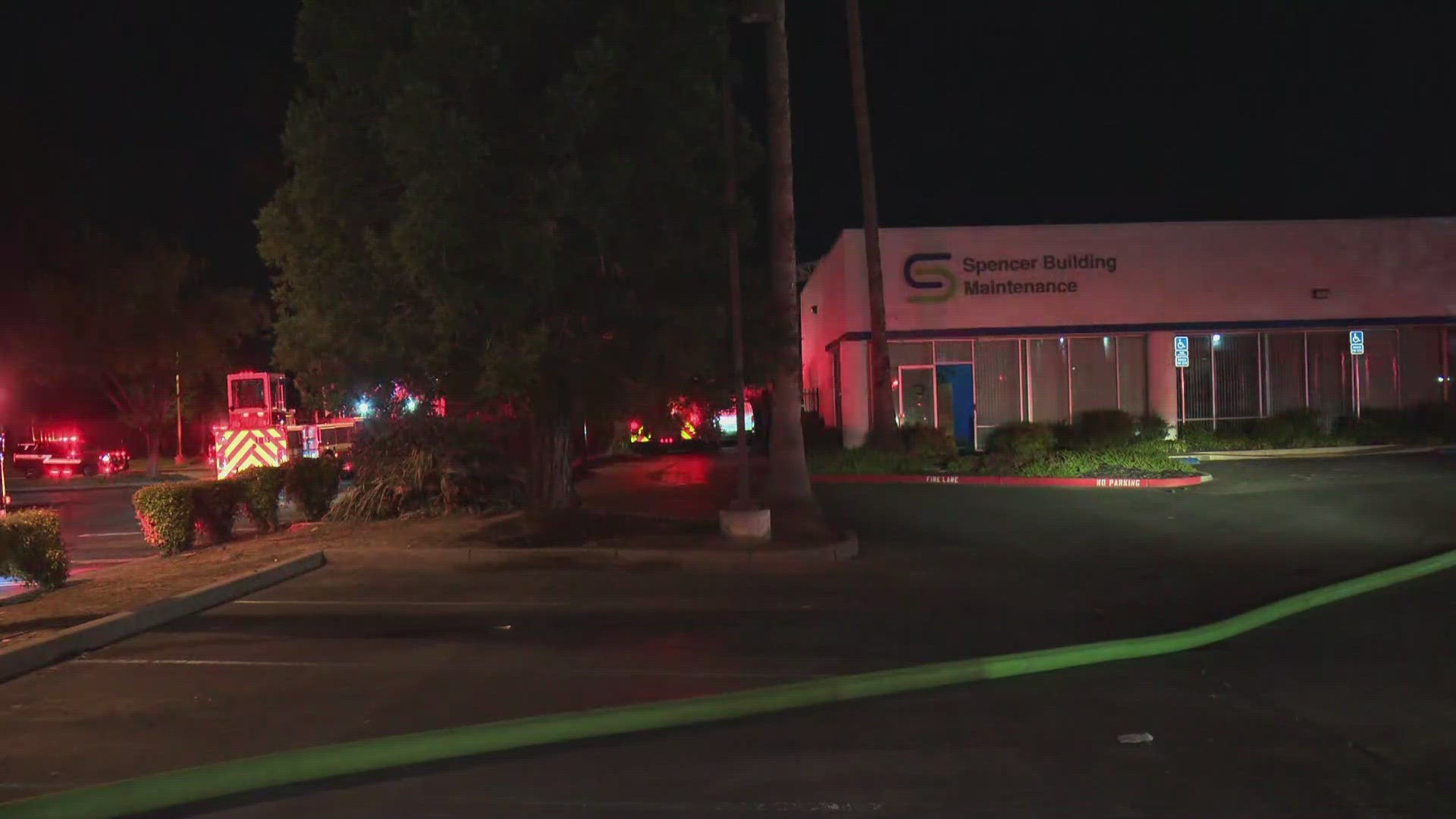 Crews are investigating a fire that broke out in a Rancho Cordova warehouse Wednesday.