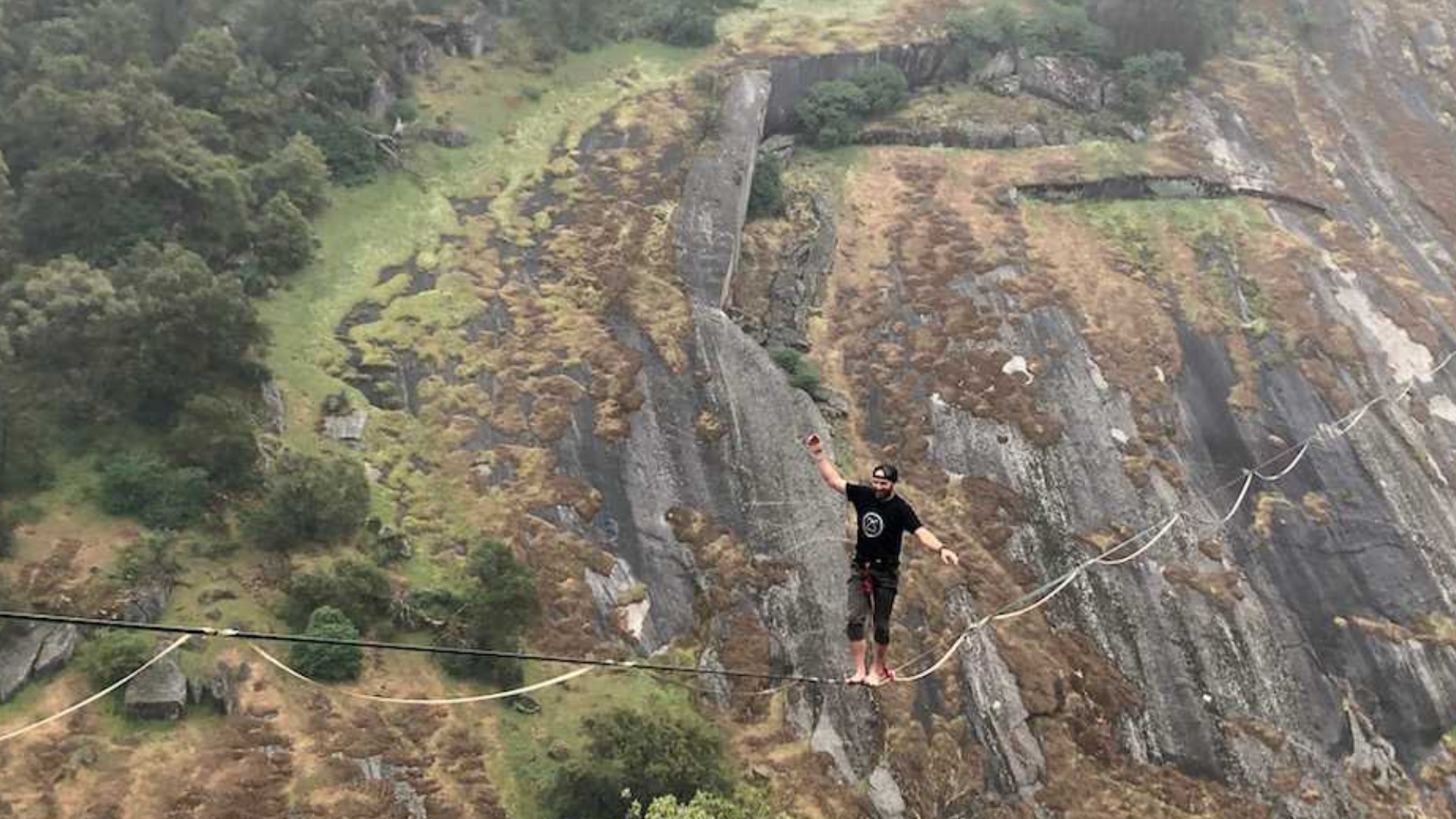 Ryan Robinson plans to walk more than 1,900 feet on a 1-inch-wide rope across the American River, from Natomas Crossing to Rainbow Bridge in Folsom.