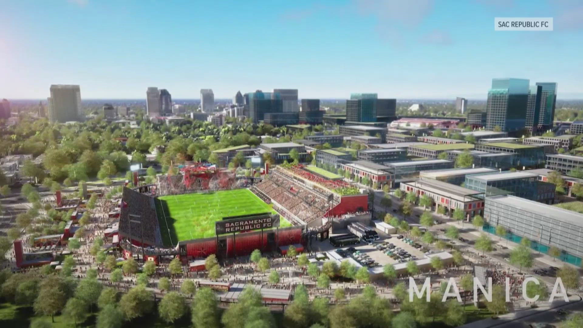 Sacramento city leaders unanimously approved a financing plan for the long-awaited soccer stadium and entertainment district in the Railyards. 