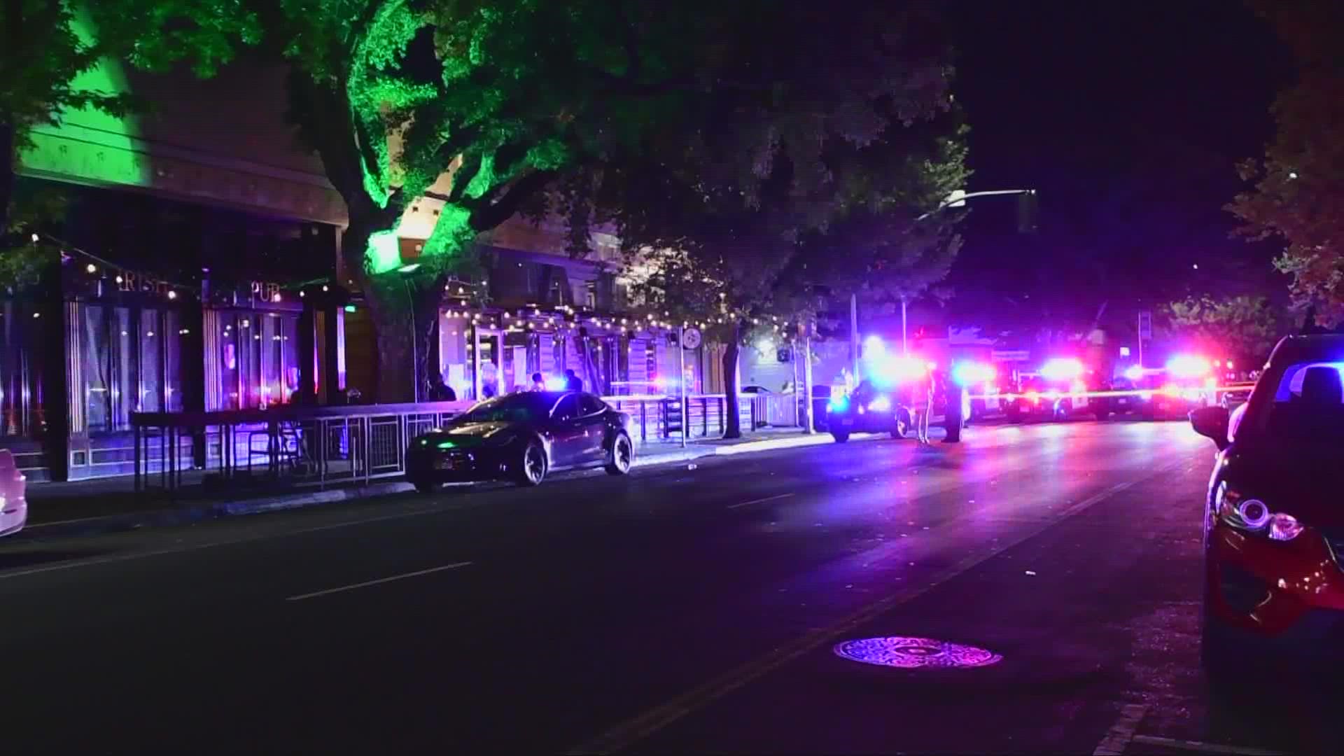 According to the Sacramento Police Department, the shooting happened in the area of 15th Street and L Street.