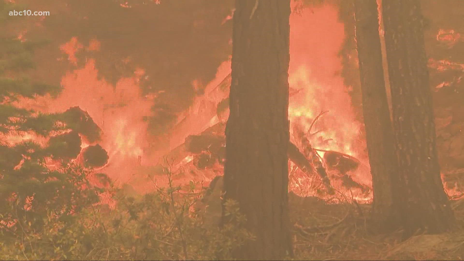 The fire continues to grow, burning more than 91,000 acres.