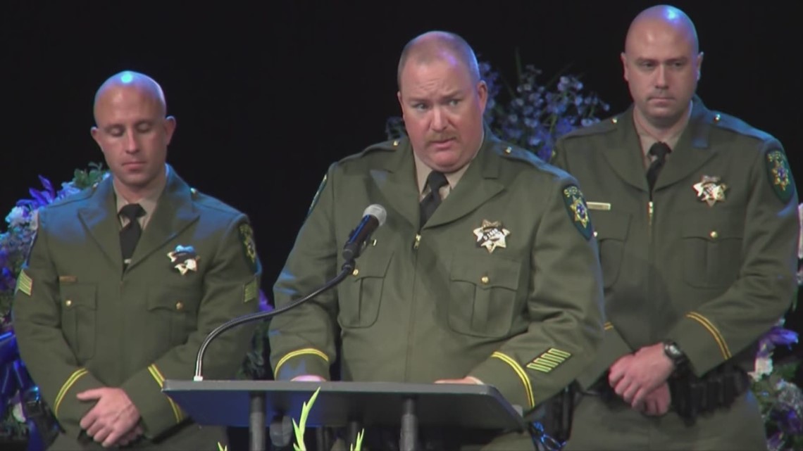 Deputy Brian Ishmael Memorial Service: Fellow deputies remember him as ...