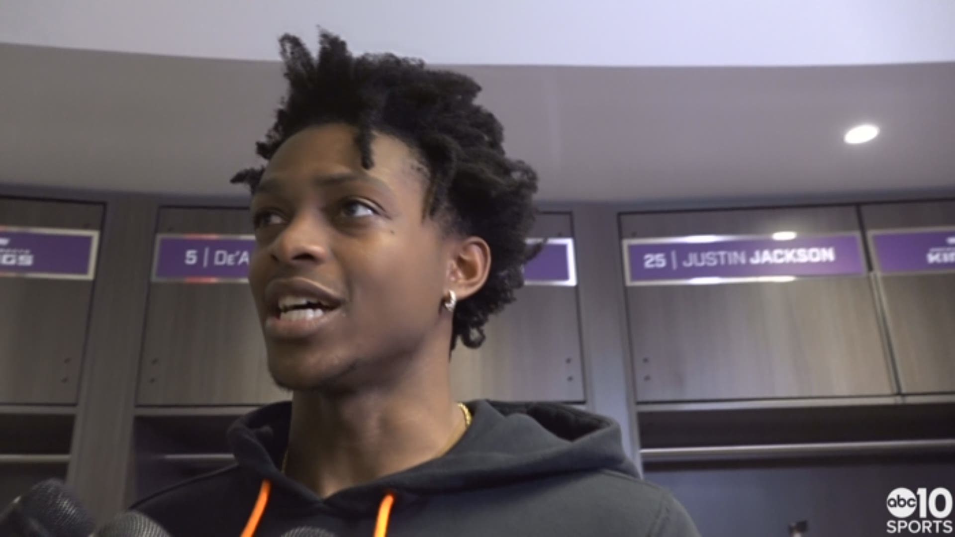 Kings point guard De'Aaron Fox talks about the importance of Saturday's victory over the Philadelphia 76ers, the effort against Joel Embiid and keeping the momentum going as the homestand progresses.