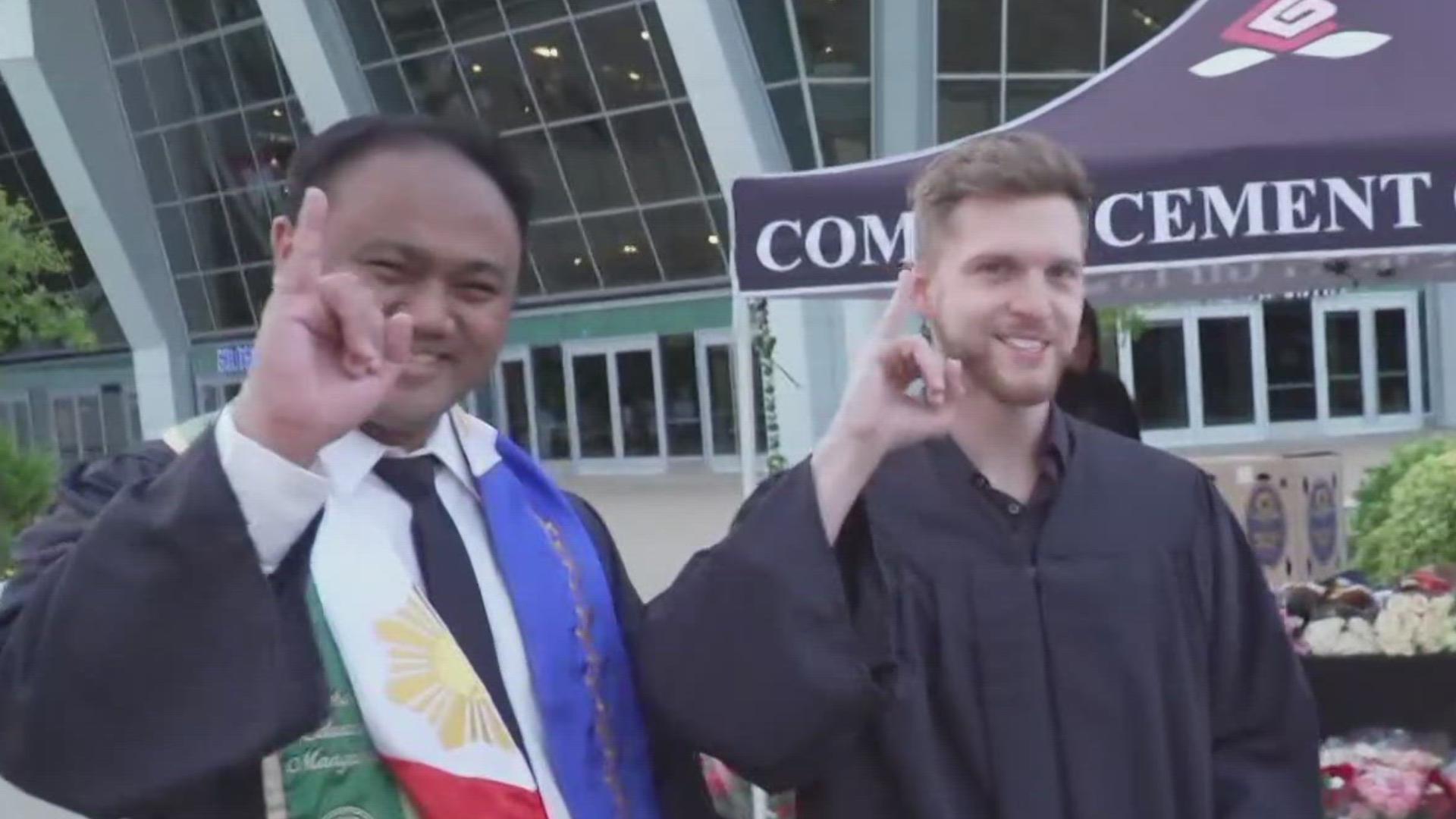 Three days of commencement ceremonies kicked off for Sac State grads this morning at Golden 1 Center in downtown Sacramento.