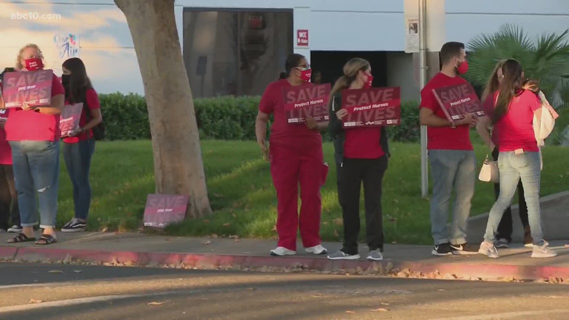 Nurses Hold National Day Of Action To Save Lives During Pandemic Abc10 Com