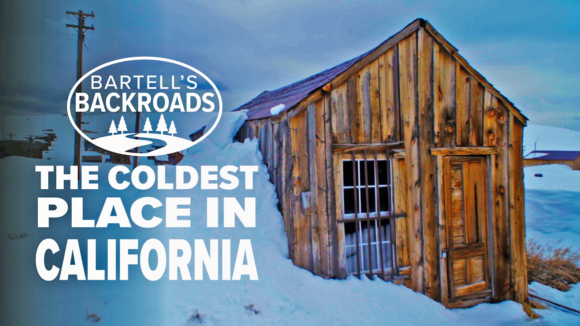 Bodie State Park used to be full of hopeful gold prospectors. This time of year, the only things you can hope to find there are miles of snow, and some of the coldest temperatures in the United States.