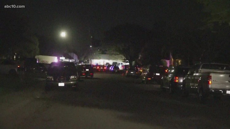 Sacramento County sheriffs respond to a possible shooting near Rancho Cordova