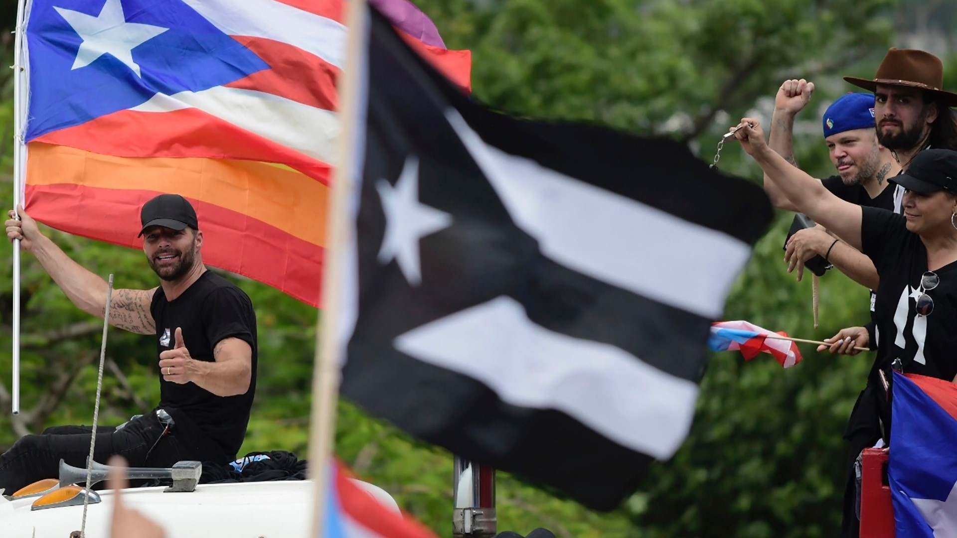 Puerto Ricans took to the streets by the hundreds of thousands for the second time in less than a week, Monday, to demand the resignation of the island’s governor, Ricardo Rosselló.