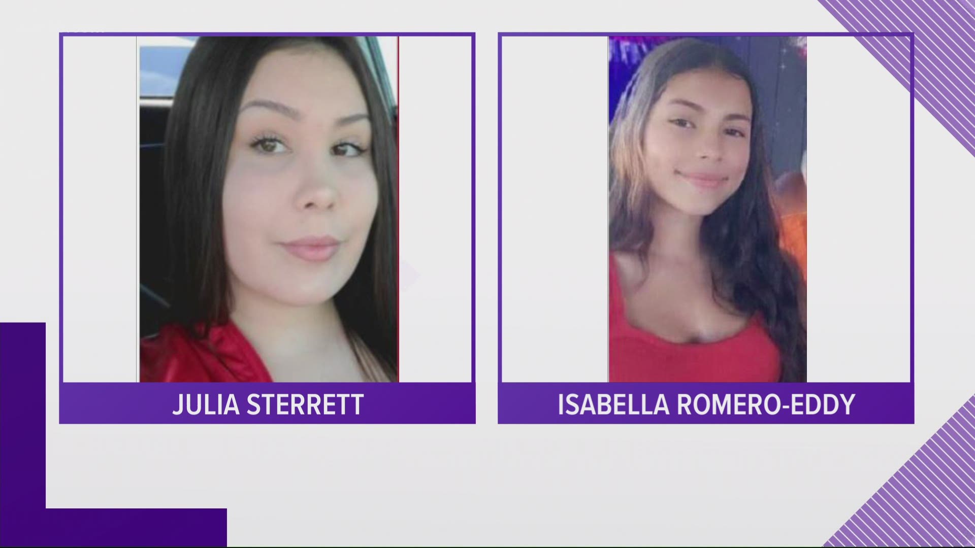Isabella, 14, and Julia, 16, were last seen on Wednesday at their grandfather's house in Knights Landing.