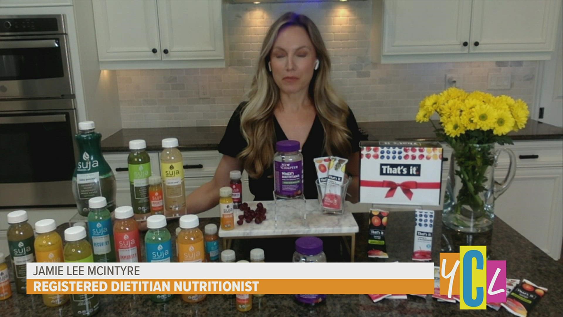 Summer's a great time to get out, and refuel with good nutrients! This segment paid for by New Chapter Vitamins, That's It., Suja juice.