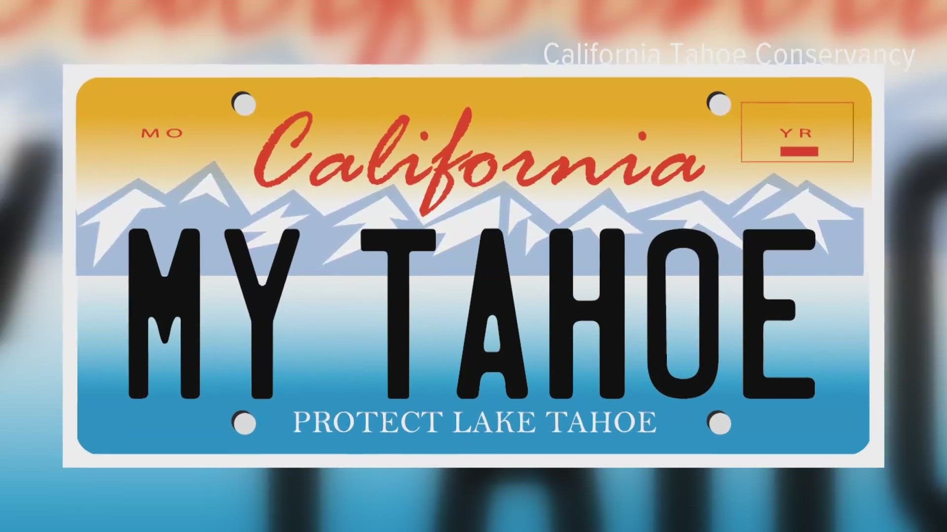 New purchasers of a Lake Tahoe license plate can ski or ride for free as part of the Plates for Powder campaign.