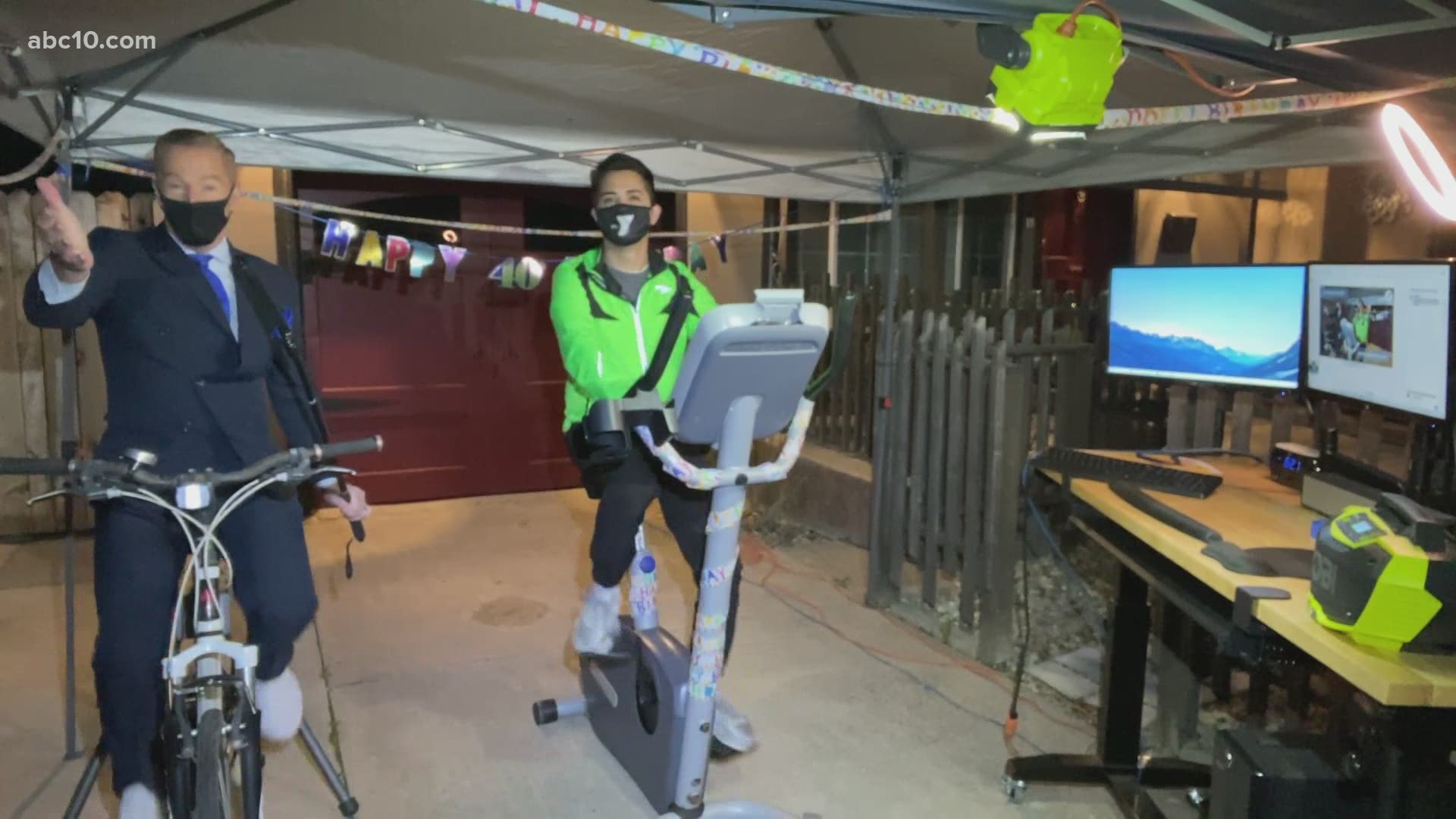 Follow along on the Sacramento YMCA's Facebook and with Morning Blend as Isaac bikes in support of reopening strong amid the pandemic.