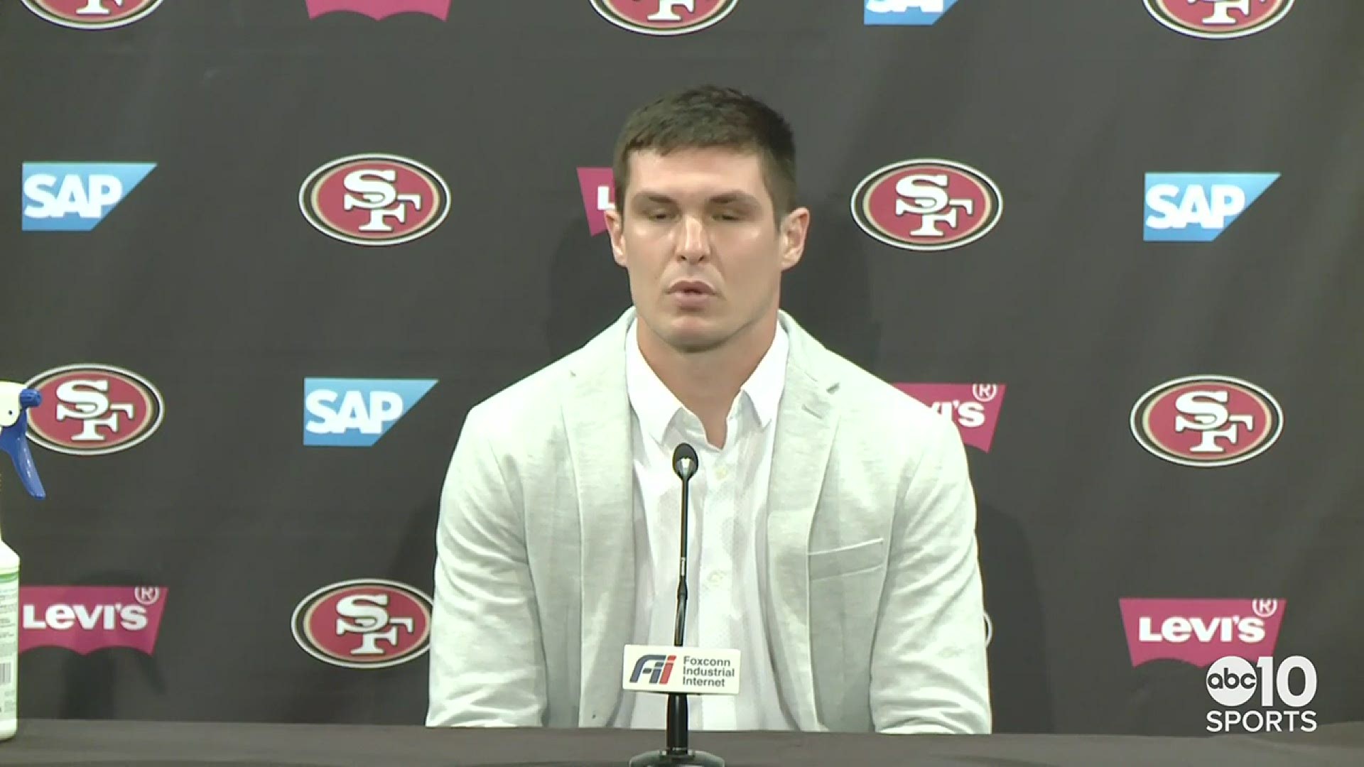 San Francisco 49ers quarterback Nick Mullens discusses his team's Week 4 loss to the Philadelphia Eagles.