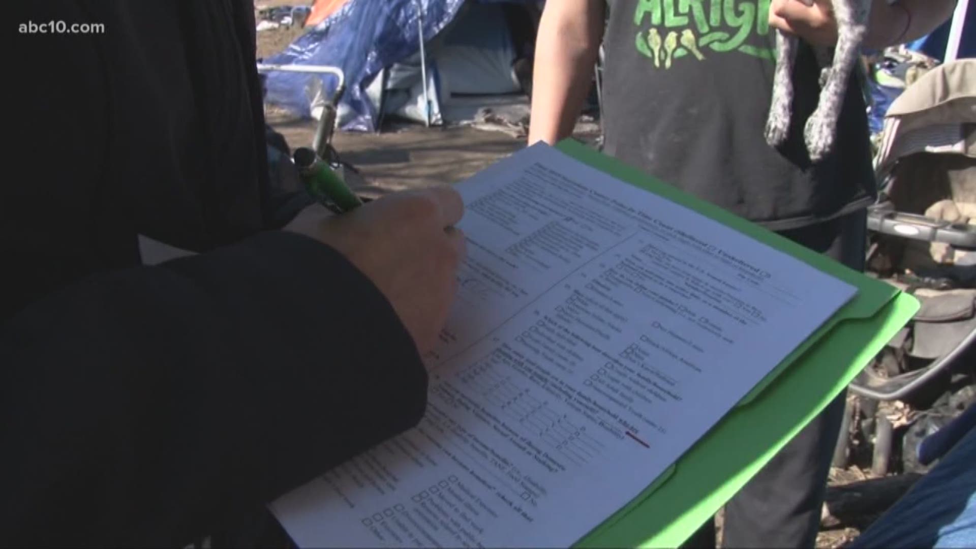 Hundreds of volunteers are once again taking up the task of scouring Stanislaus County trying to count every single homeless person within county lines.