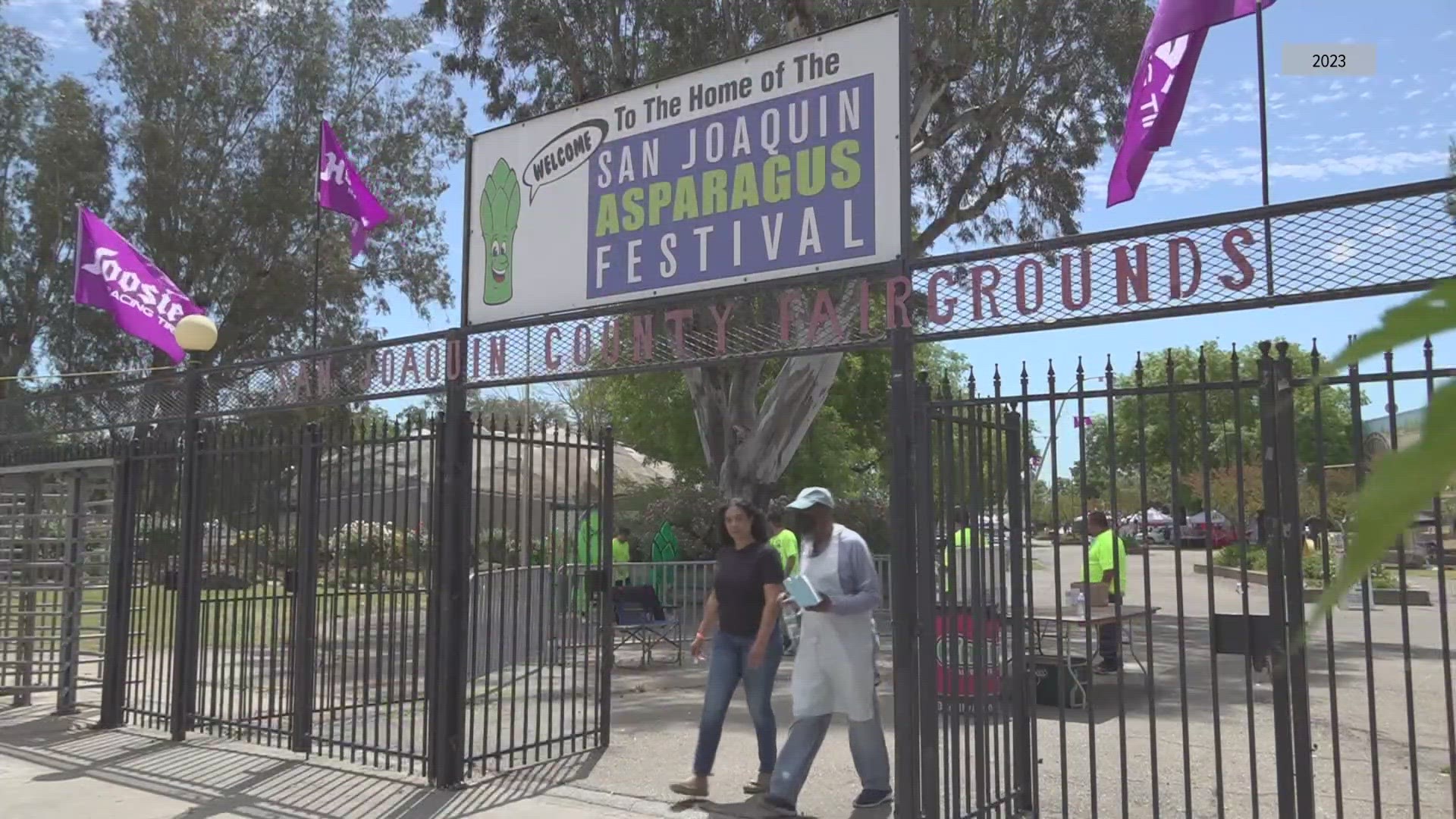 The San Joaquin Asparagus Festival is happening April 12, 13 and 14.