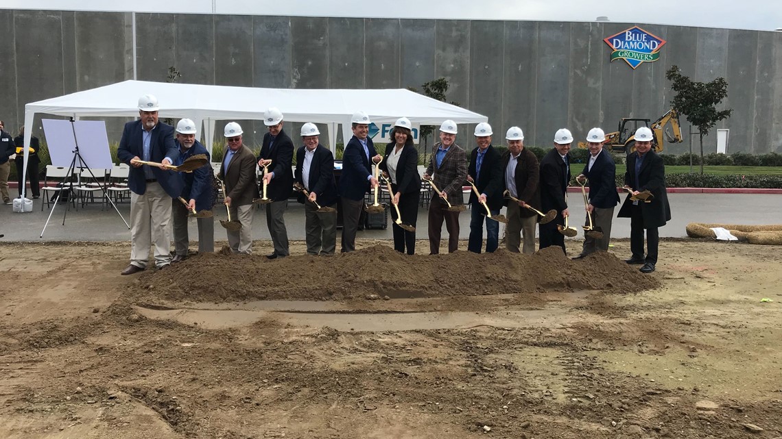 Blue Diamond expands Turlock almond plant