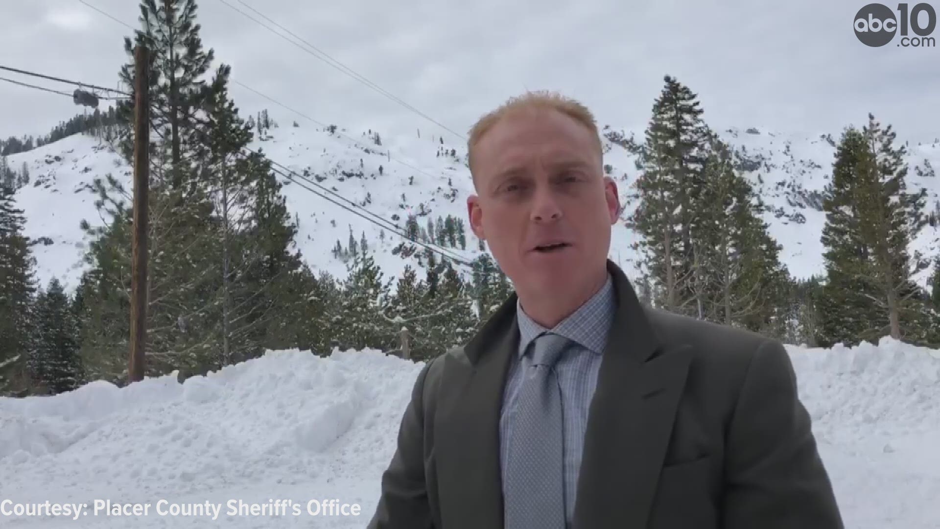 Sgt. Powers with the Placer County Sheriff's Department confirms one person has died while another was injured in an avalanche at Alpine Meadows.