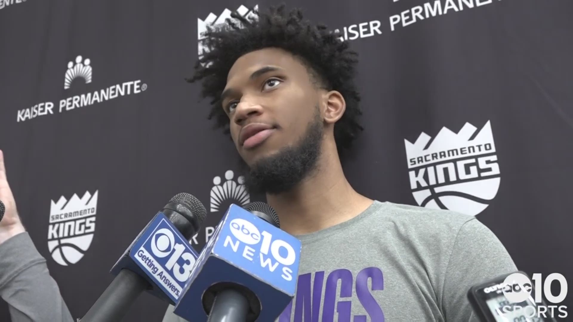 Kings big-man Marvin Bagley III talks about the team's experience in India, the preseason losses to the Indiana Pacers and starting alongside Dewayne Dedmon.
