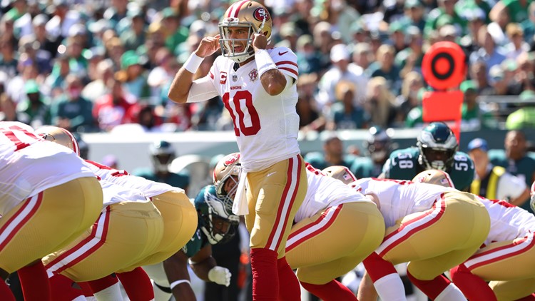 Jimmy Garoppolo, Nick Bosa lead 49ers past Eagles 17-11