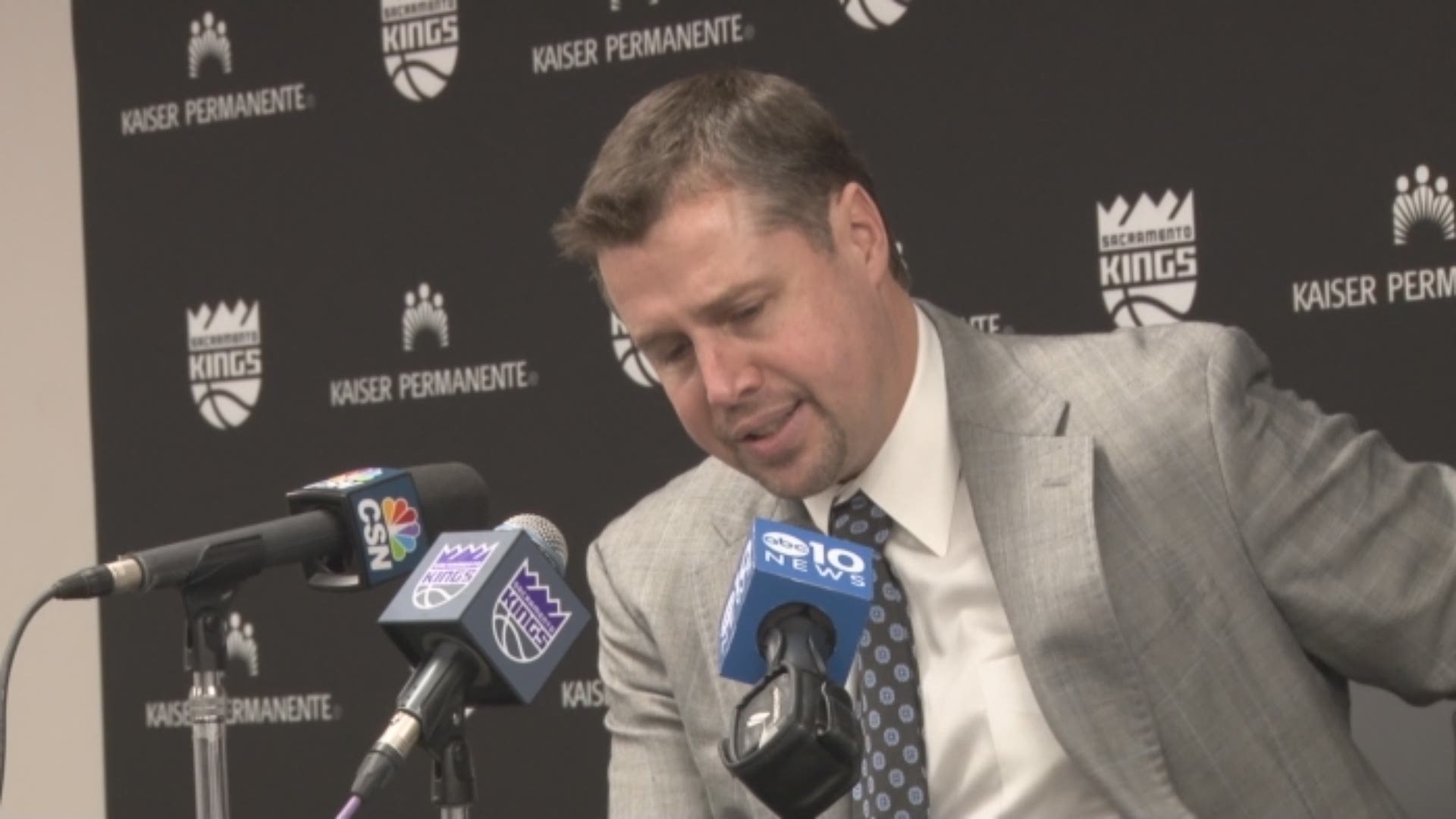 Sacramento Kings head coach Dave Joerger discusses Wednesday night's loss to the Indiana Pacers - dropping the team to 1-6 on the home-stand, as well as the injury to Rudy Gay.