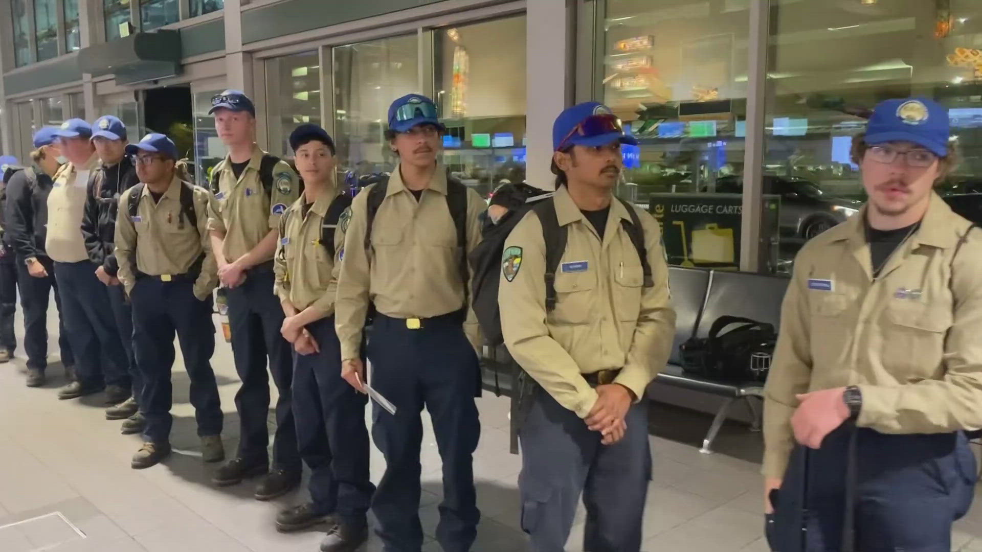 The California Conservation Corps responds to disasters. There are 12 people from Sacramento heading to help in Florida.