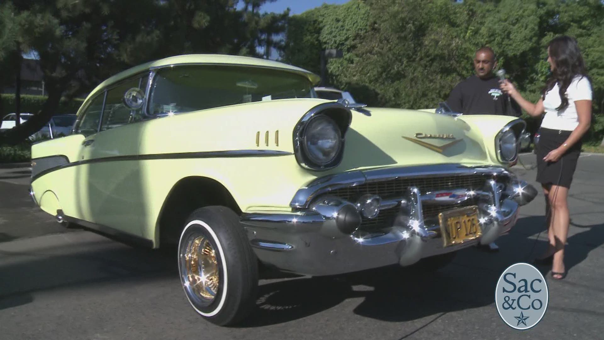 Aubrey Aquino chatted with local community members about why it’s important to embrace and learn about other cultures. They also brought over some awesome classic cars!