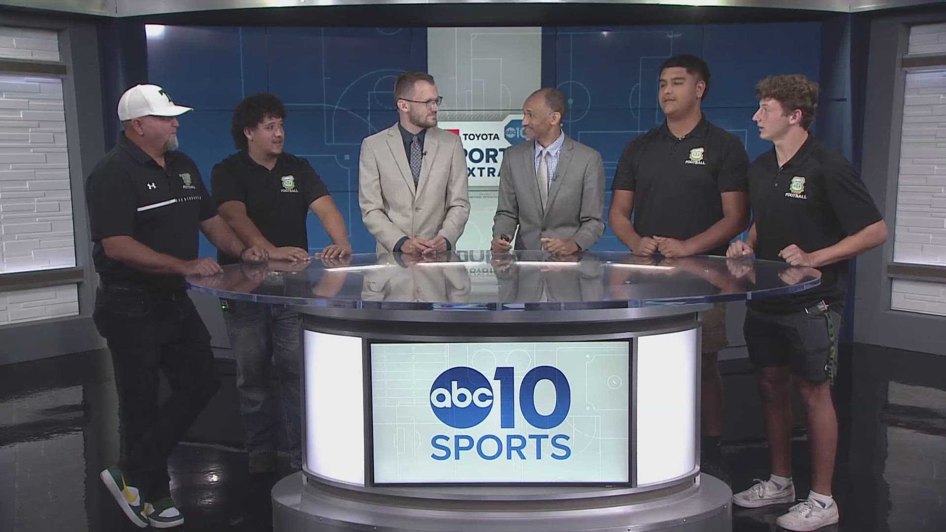 ABC10's Kevin John and Matt George catch up with the Tracy High School football team on Toyota Sports Extra.