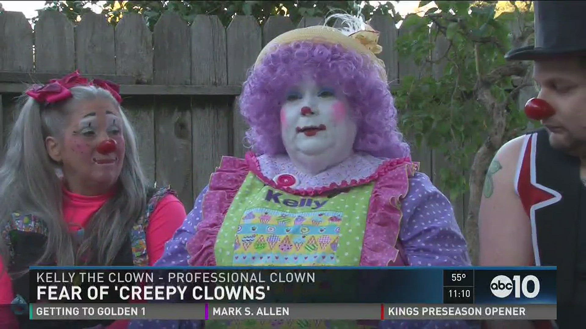 After a slew of creepy clown posts flood social media, local clowns feel the impact on their businesses. (Oct. 4, 2016)