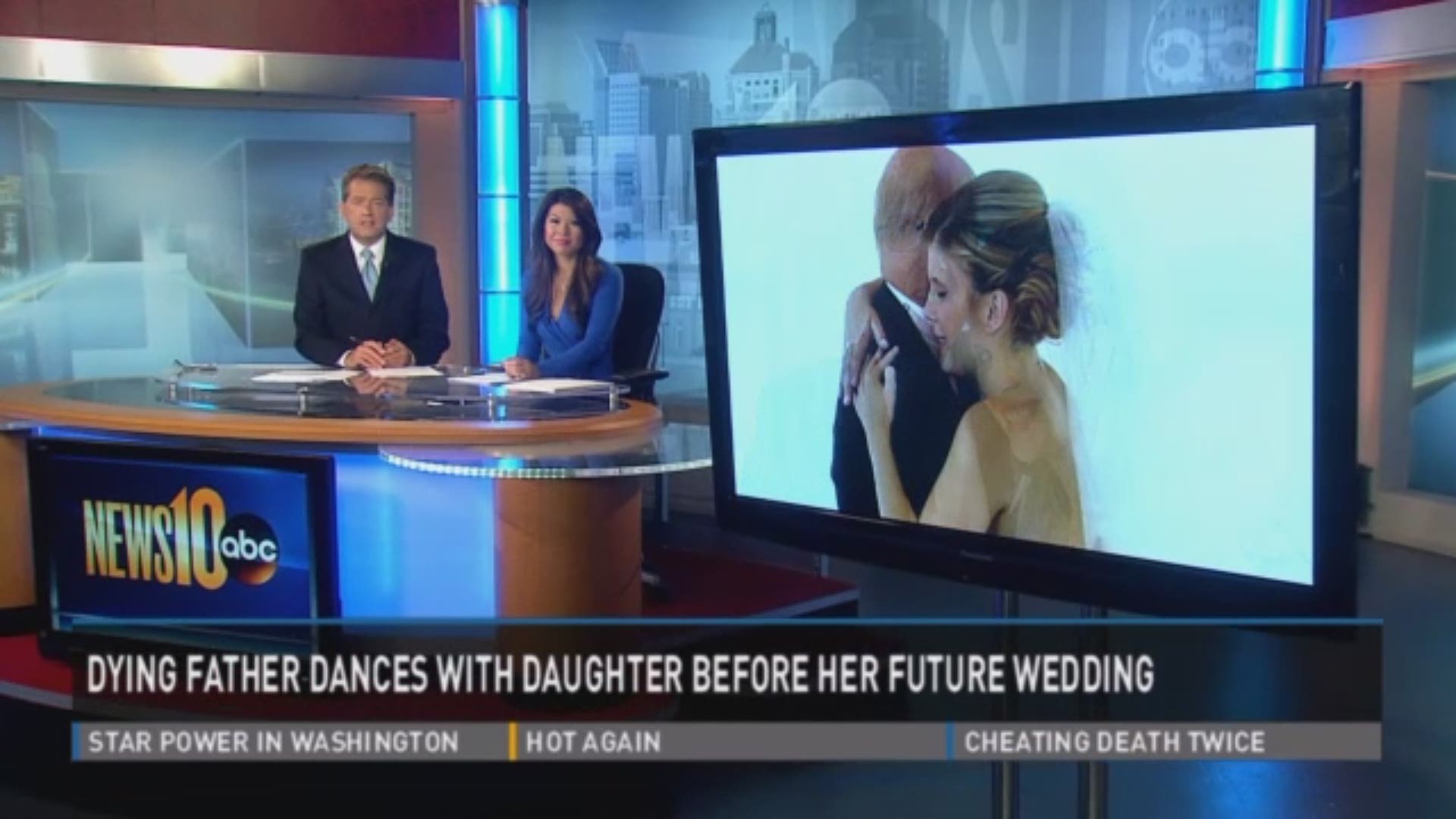 Daughter, dying father share a wedding dance