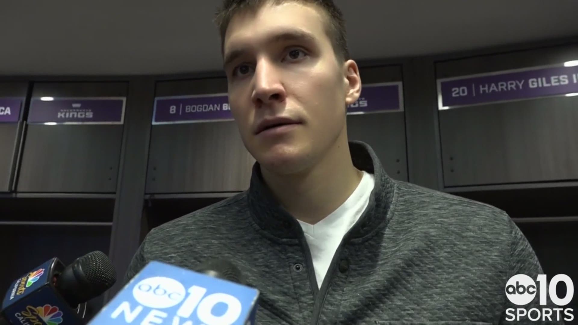 Bogdan Bogdanovic on Kings dropping their fifth straight game in Thursday night's double-overtime loss to the Minnesota Timberwoles in Sacramento.