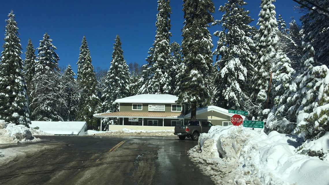 Pollock Pines Snow 2/18/19 | abc10.com