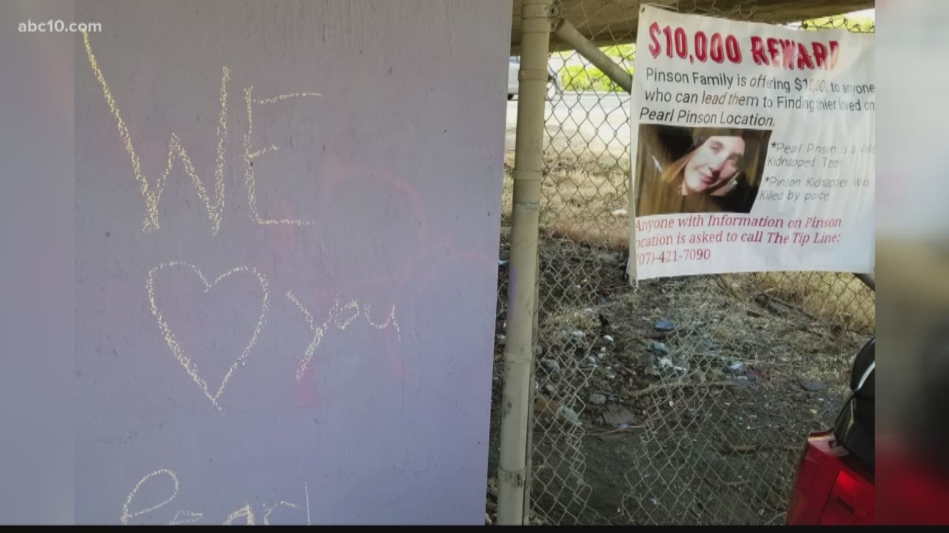Vigil held for Pearl Pinson two years after she went missing (May 25, 2018)